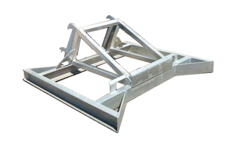 Egalisatieframe, vlakraam, loader. Giant, Fuchs, Eurotrac, stratenmaker, op wens realiseren,